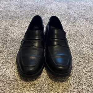 Cole Haan Men's Elegant Black Slip-On Loafers